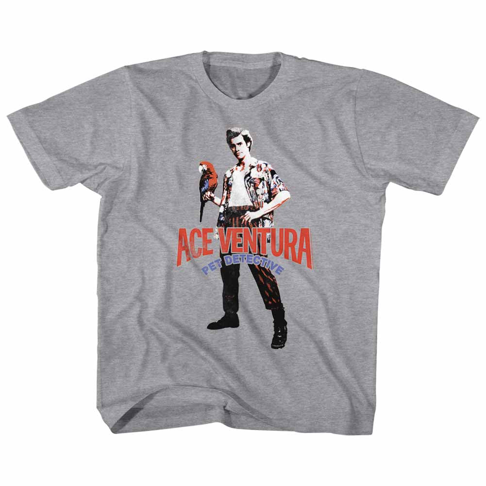 Ace Ventura Red Black Blue Ace Youth T-Shirt