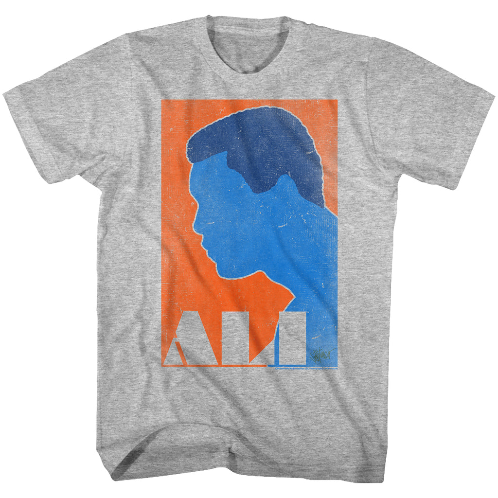 Muhammad Ali Orangeandblue Men'S T-Shirt