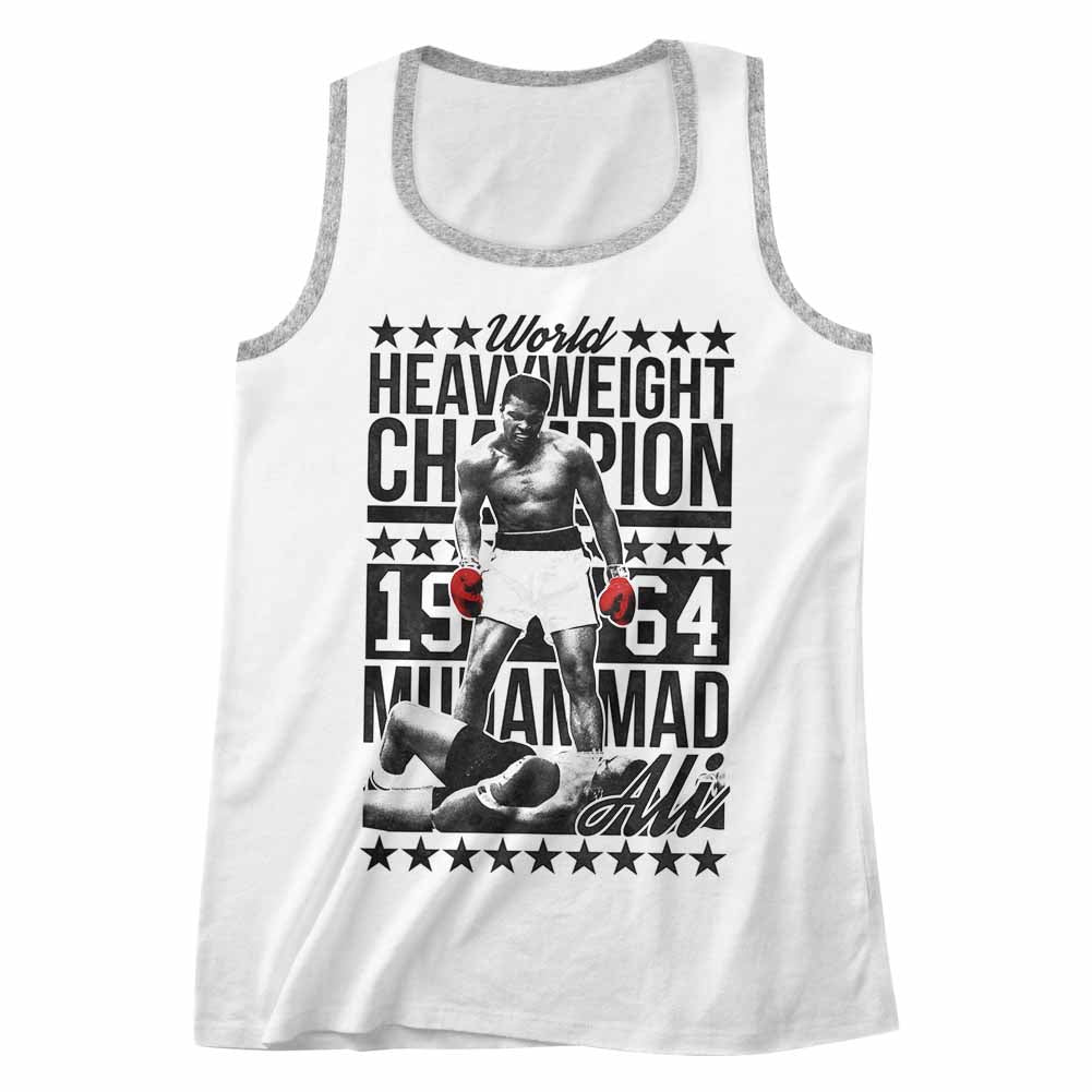 Muhammad Ali Sixfourchamp Men'S Tank W/Piping