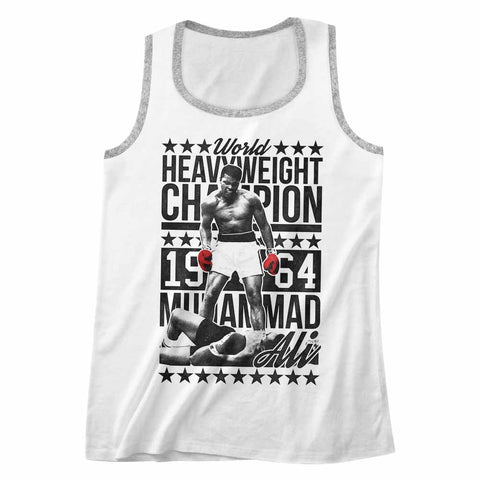 Muhammad Ali Sixfourchamp Men'S Tank W/Piping