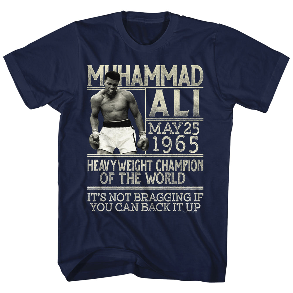 Muhammad Ali Back It Up Men'S T-Shirt