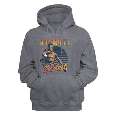 Muhammad Ali Greatest Gradients Men'S Sweat-Shirt W/Hood