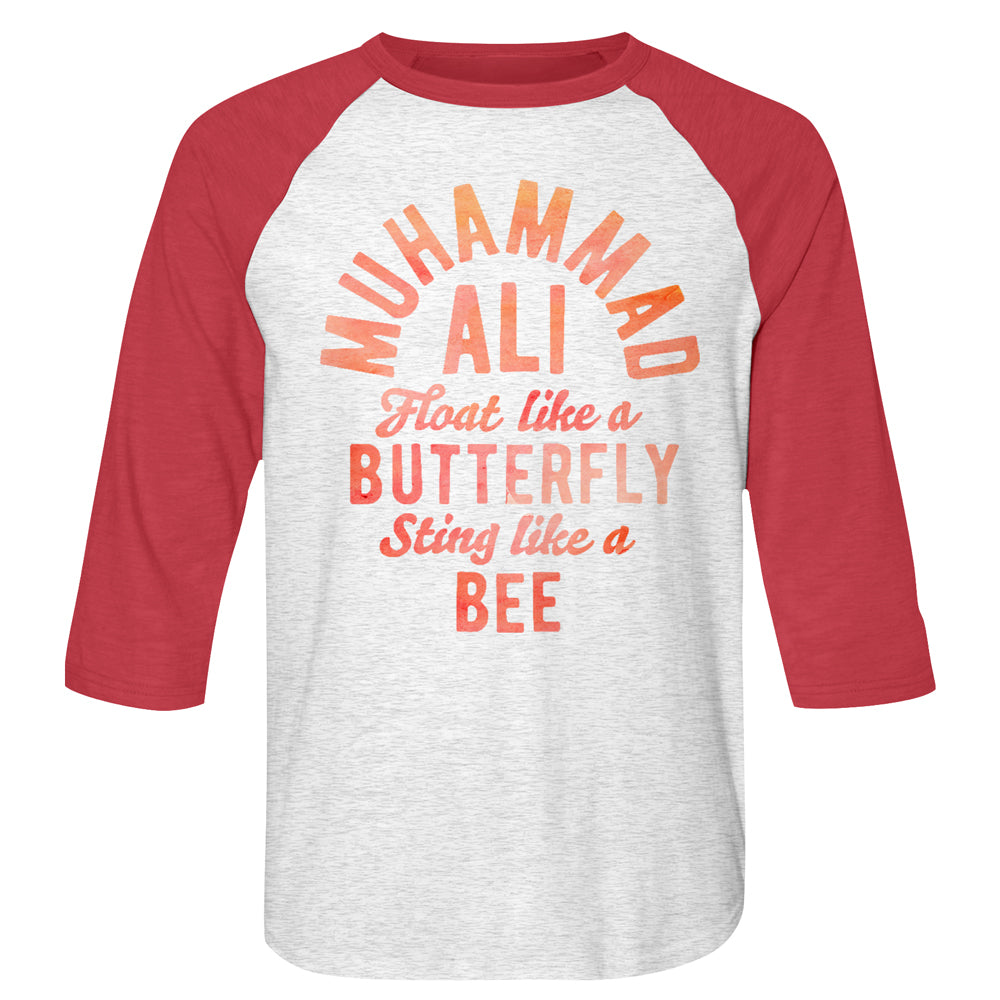 Muhammad Ali Butterfly & Bee Men'S Raglan