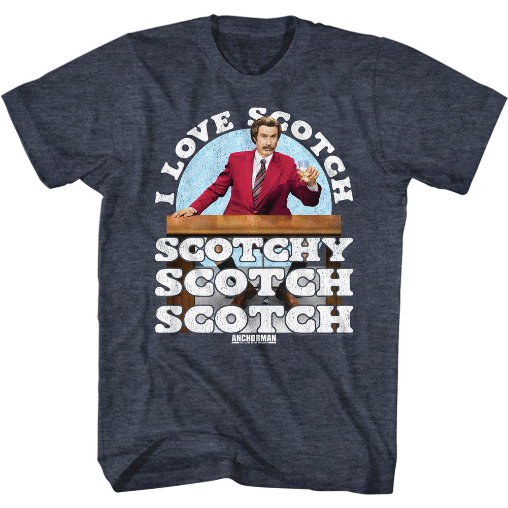 Anchorman I Love Scotch Men's T-Shirt