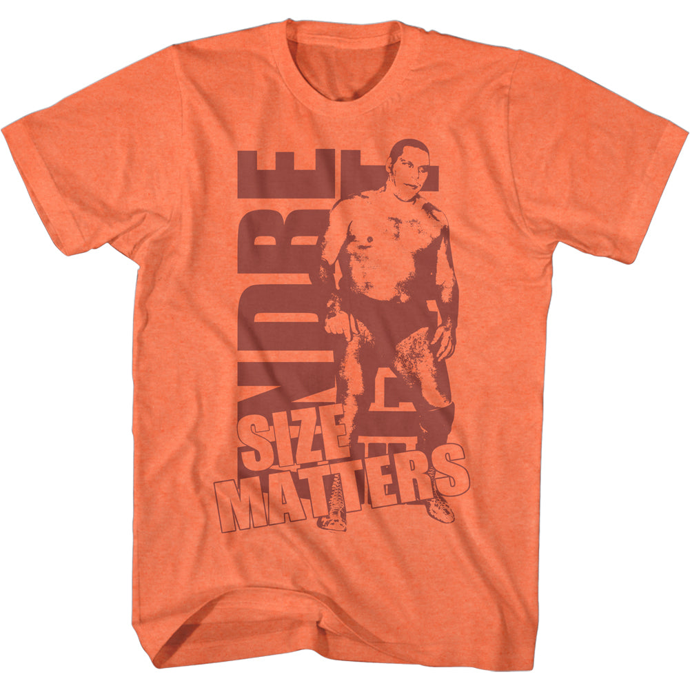 Andre The Giant Size Peach Men'S T-Shirt