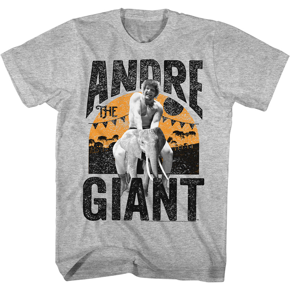 Andre The Giant Elephant Ride Men'S T-Shirt