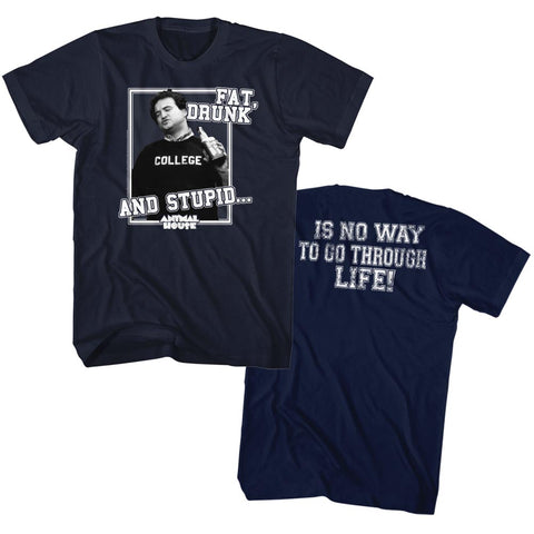 Animal House Drunk And Stupid Men's T-Shirt