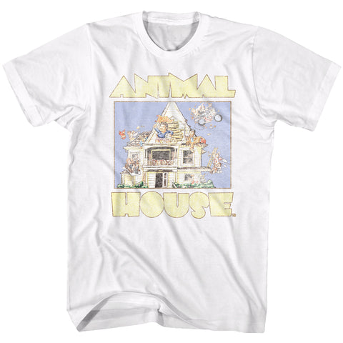 Animal House Cartoon Men's T-Shirt