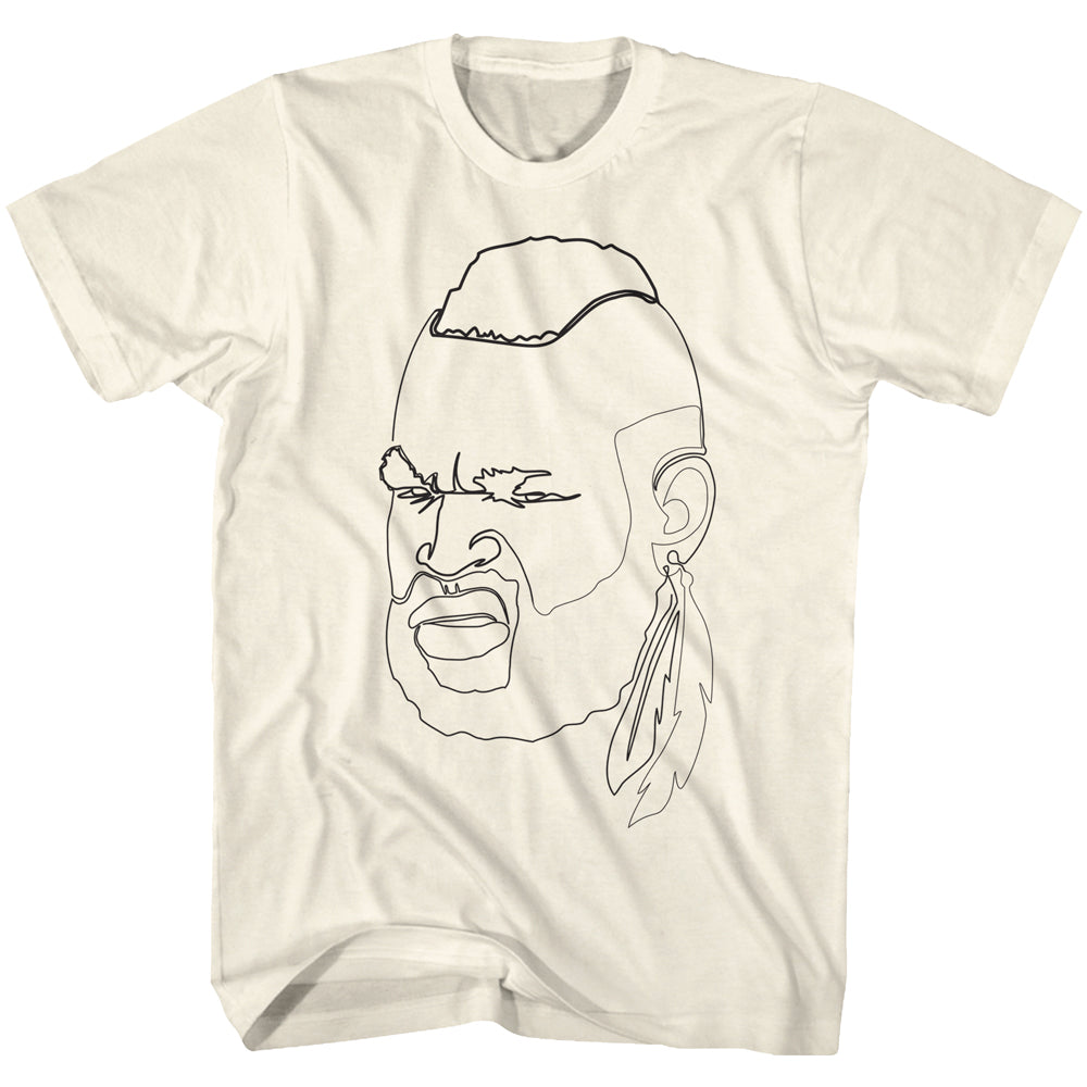 Mr. T One Line Mr. T Men'S T-Shirt