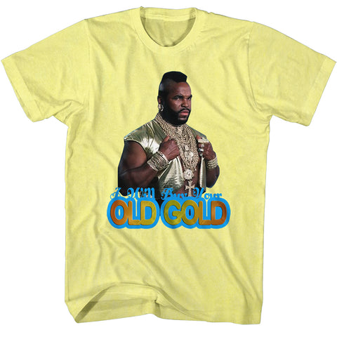 Mr. T Old Gold Men'S T-Shirt