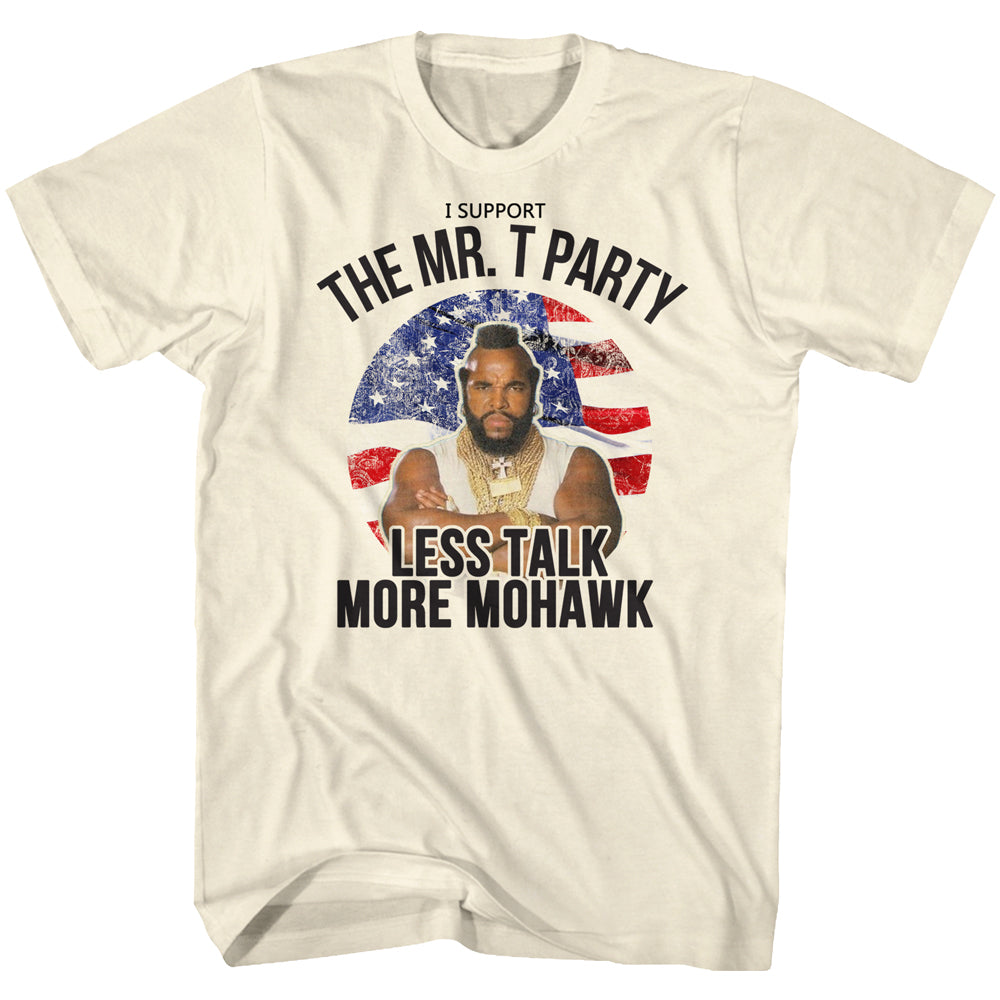 Mr. T Less Talk More Mohawk Men'S T-Shirt