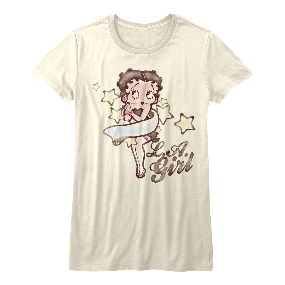 Betty Boop La Girl Juniors T-Shirt