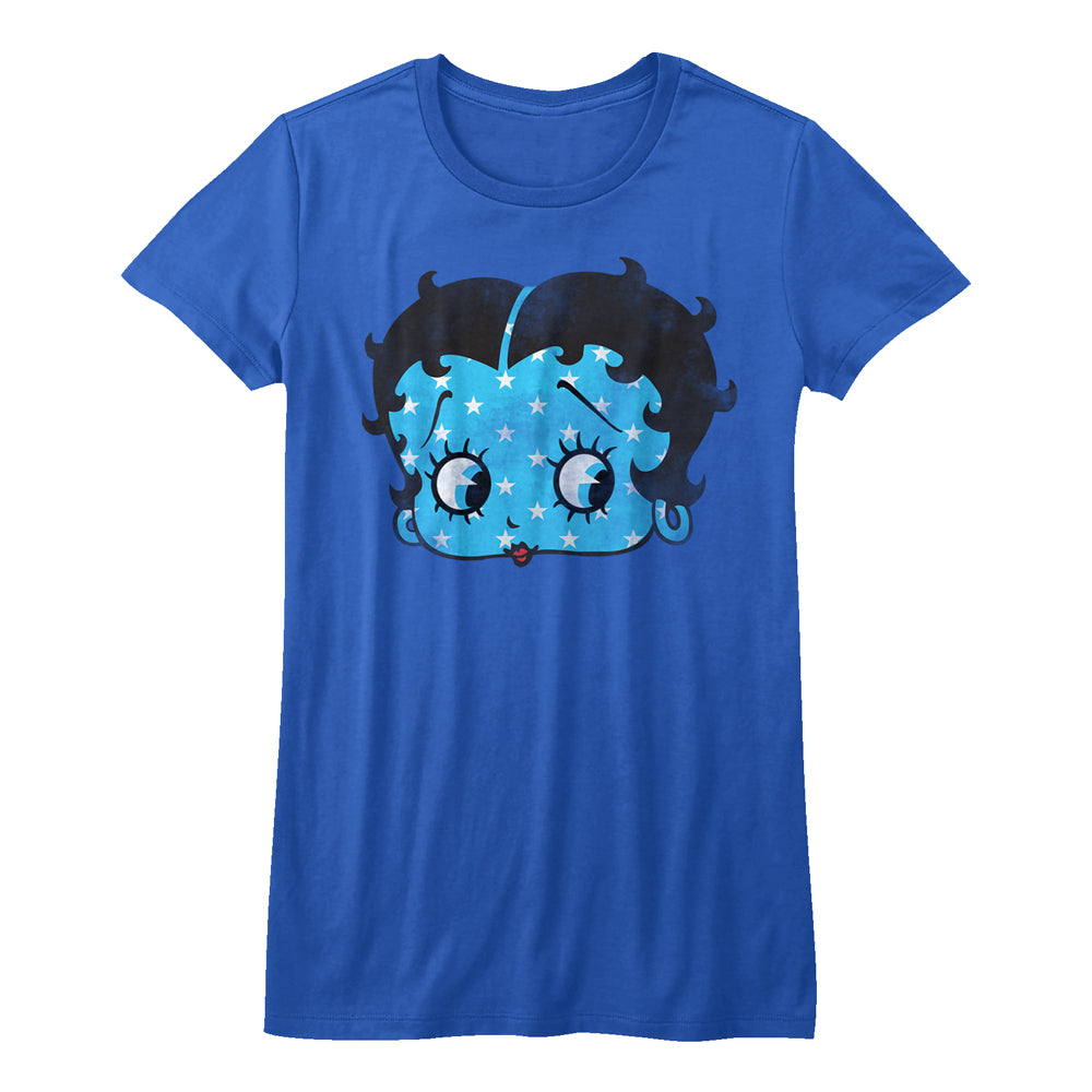 Betty Boop Star Boop Juniors T-Shirt