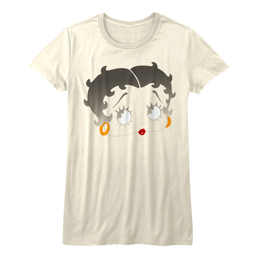 Betty Boop Boopface Juniors T-Shirt