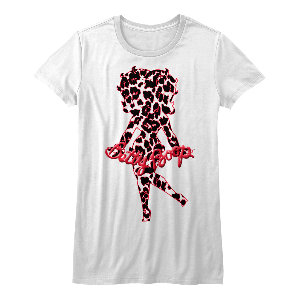 Betty Boop Boop Leopard Ladies T-Shirt