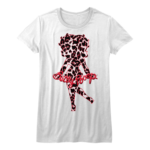 Betty Boop Boop Leopard Ladies T-Shirt