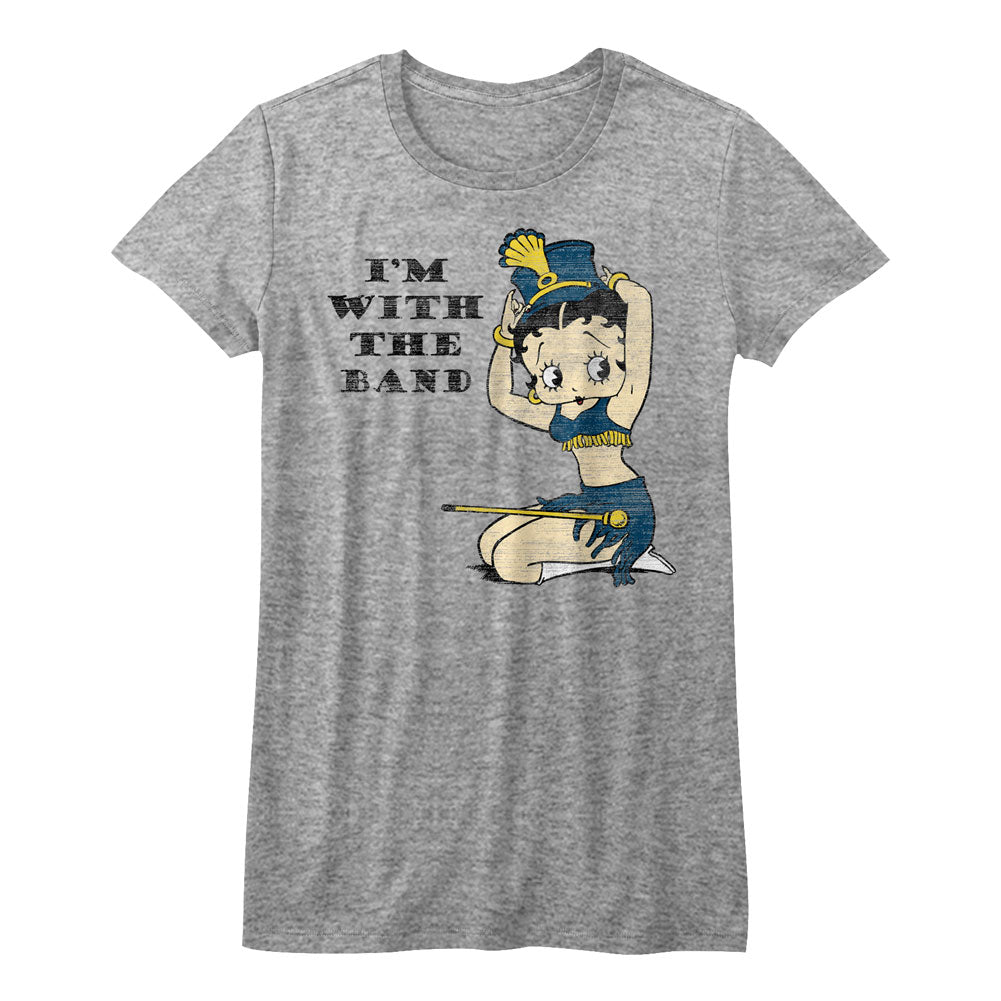 Betty Boop Follow The Beat Juniors T-Shirt
