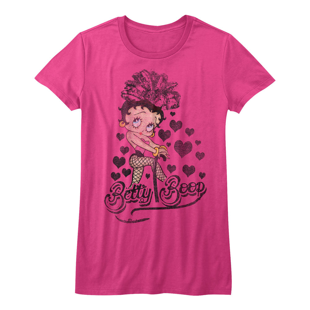 Betty Boop Chillin' Juniors T-Shirt