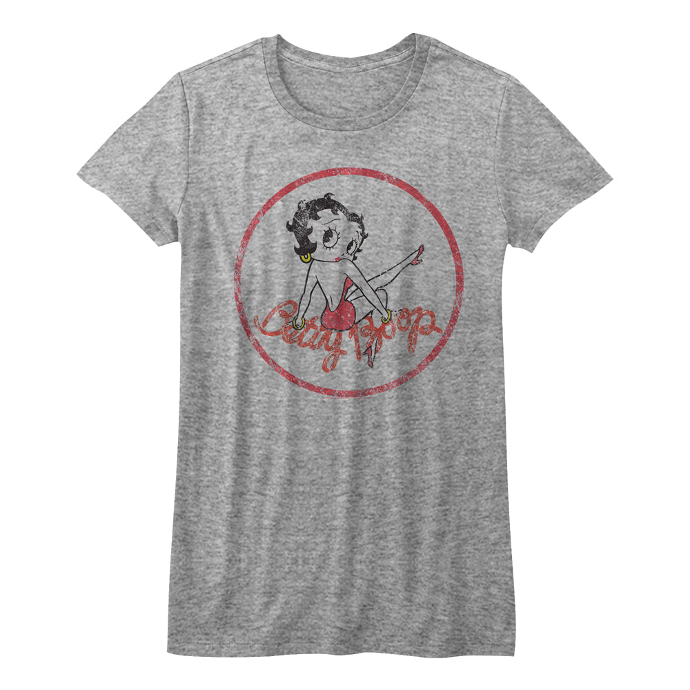 Betty Boop Boopen It Juniors T-Shirt