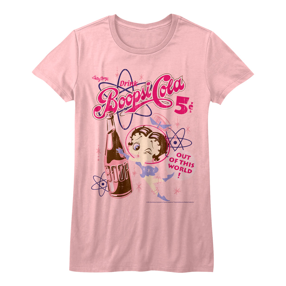 Betty Boop Boopsi Cola Juniors T-Shirt