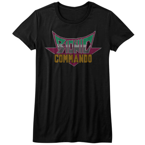 Bionic Commando Pixel Logo Women's T-Shirt