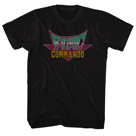 Bionic Commando Pixel Logo Men's T-Shirt