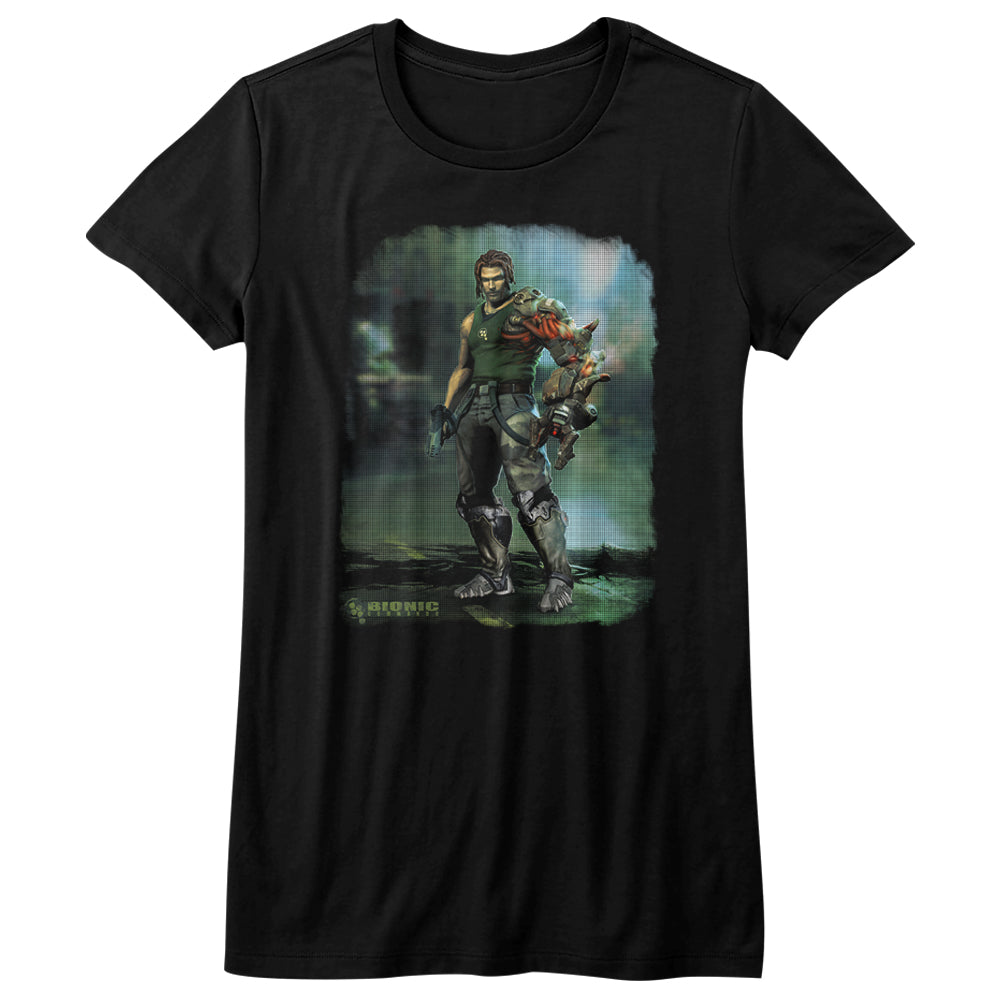 Bionic Commando Damaged Road Women's T-Shirt