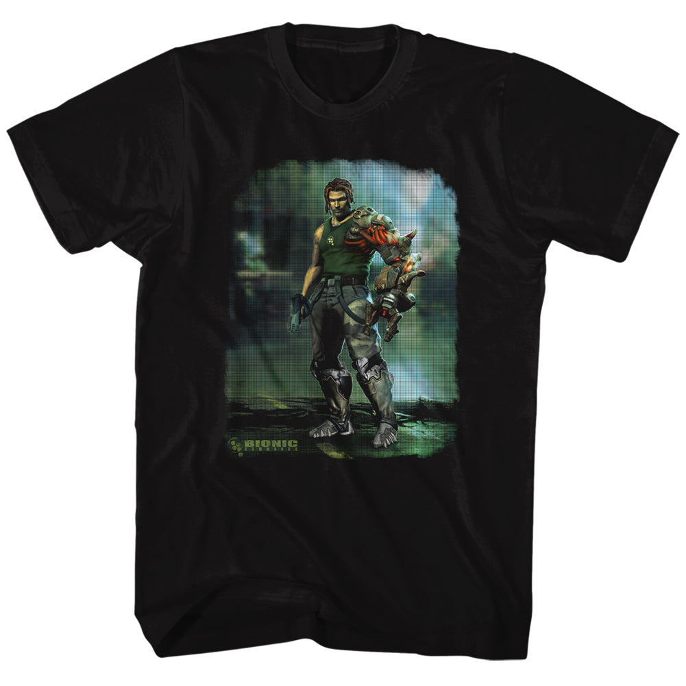 Bionic Commando Damaged Road Men's T-Shirt