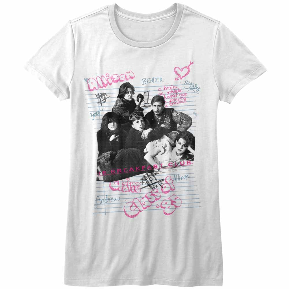 Breakfast Club Group Ladies T-Shirt