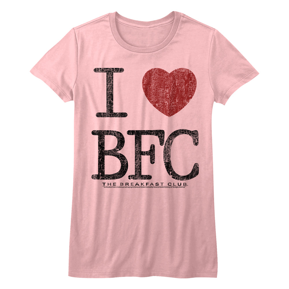 Breakfast Club Lovin This Club Juniors T-Shirt