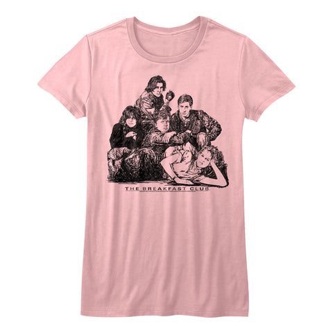 Breakfast Club Group Juniors T-Shirt