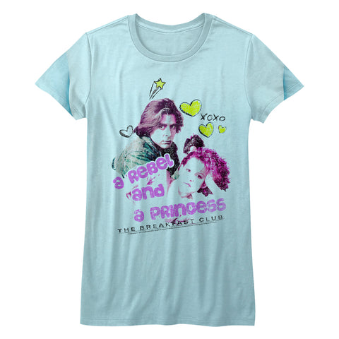 Breakfast Club Notebook Couple Juniors T-Shirt