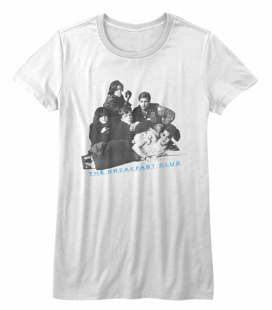 Breakfast Club Group Shot Ladies T-Shirt