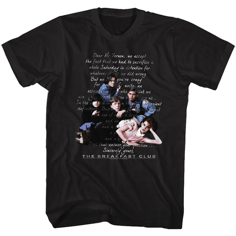 Breakfast Club Letter Men's T-Shirt
