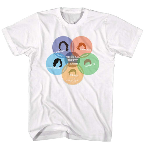 Breakfast Club Venn Diagram Men's T-Shirt
