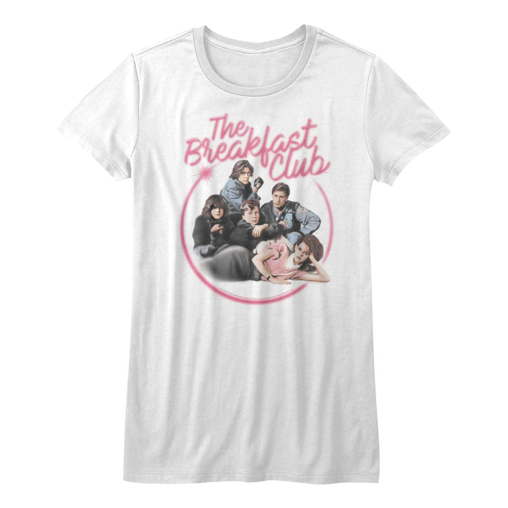 Breakfast Club Airbrush Ladies T-Shirt