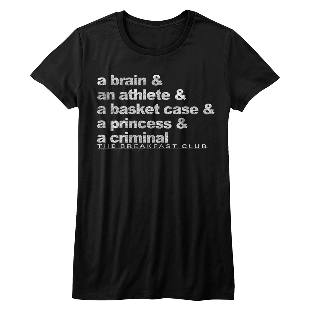 Breakfast Club Word Up Ladies T-Shirt