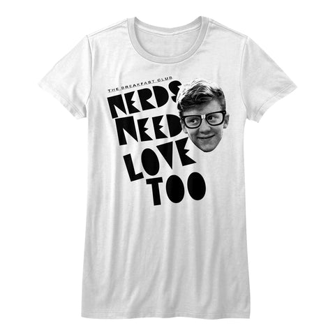 Breakfast Club Nerd Love Ladies T-Shirt