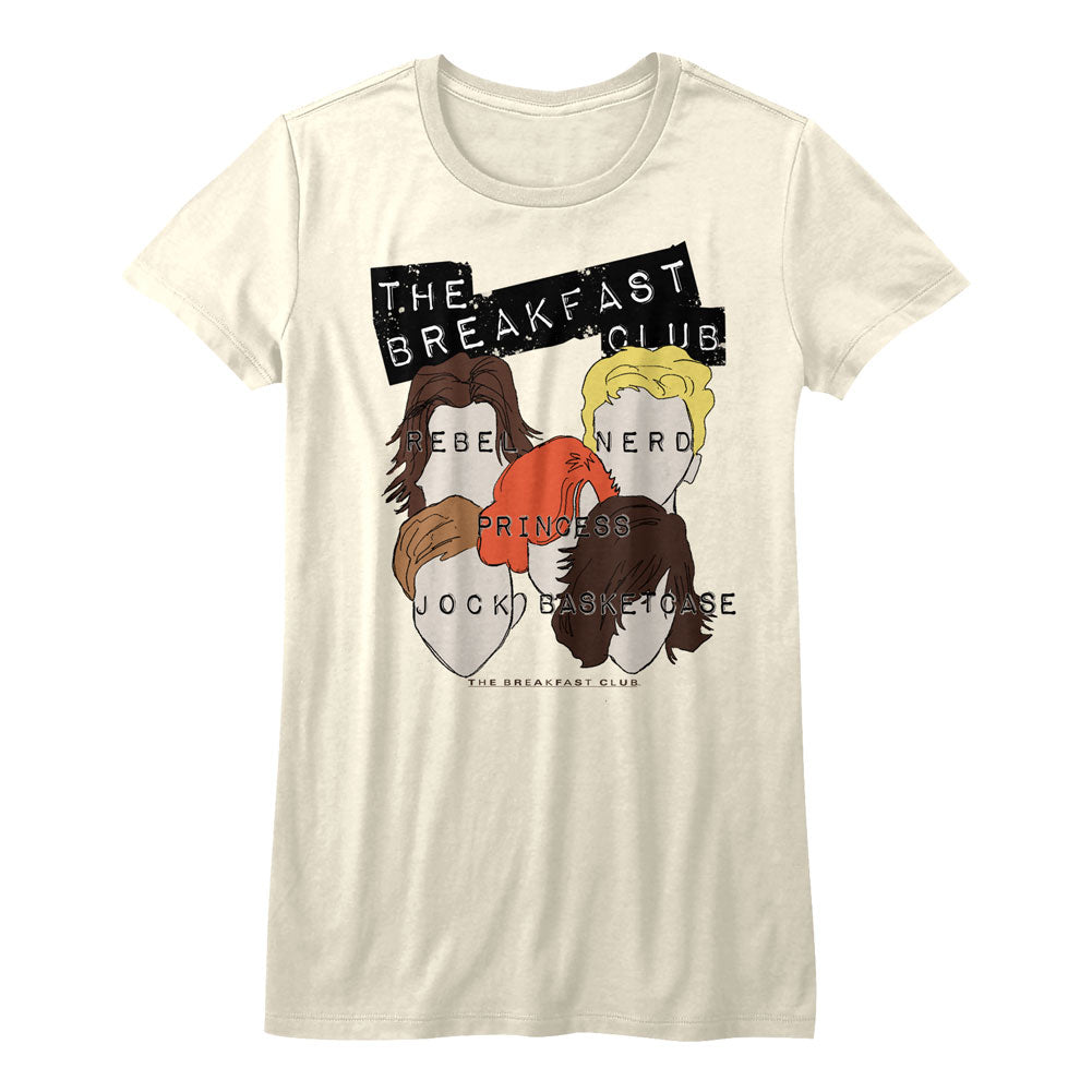 Breakfast Club Sterotypes Juniors T-Shirt