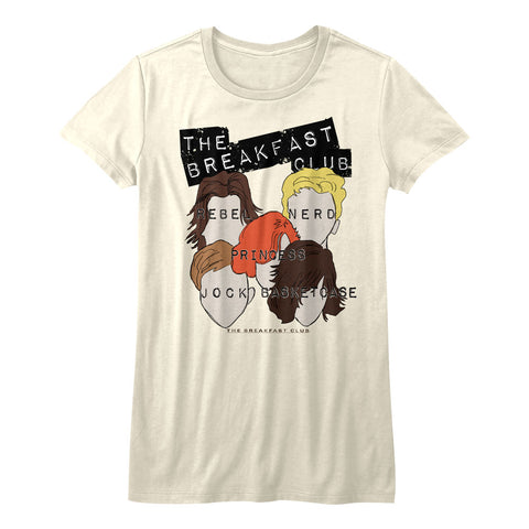 Breakfast Club Sterotypes Juniors T-Shirt