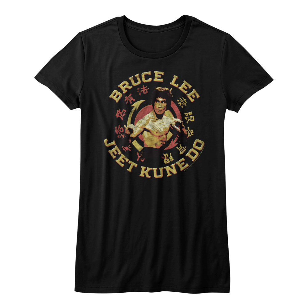 Bruce Lee Jkd Master Ladies T-Shirt
