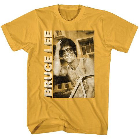 Bruce Lee Casual Smiling Men'S T-Shirt