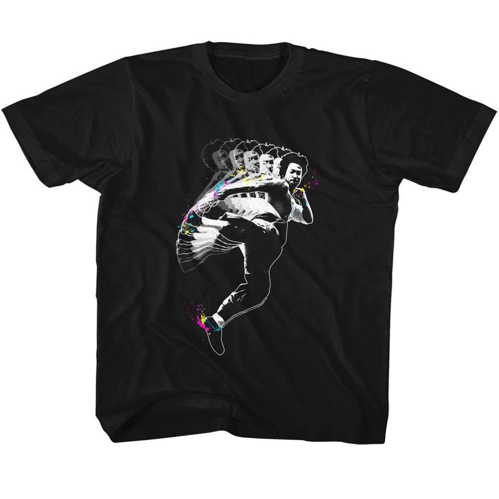 Bruce Lee Splat Kick Youth T-Shirt
