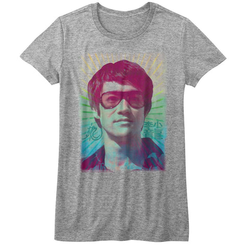 Bruce Lee Rainbow Juniors T-Shirt