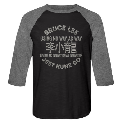 Bruce Lee Symbols Men'S Raglan