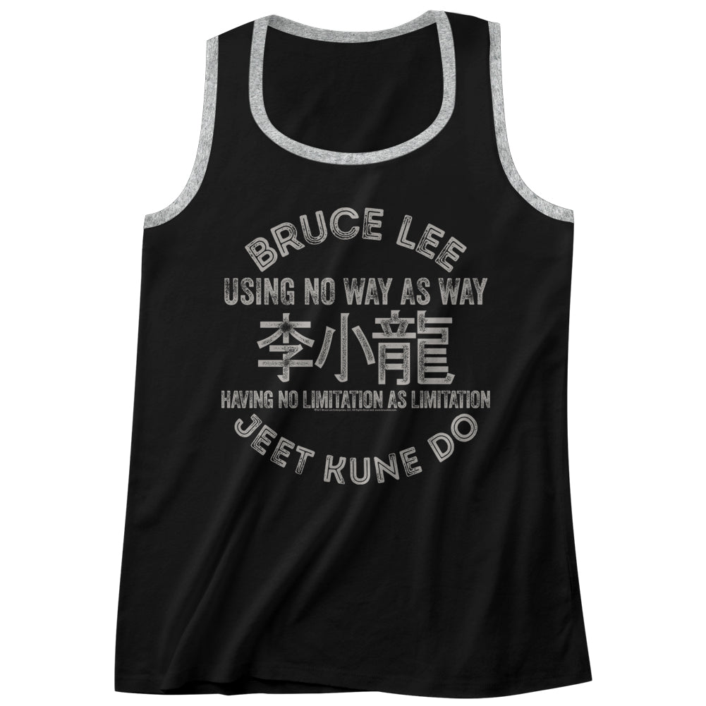 Bruce Lee Symbols Men'S Tank W/Piping