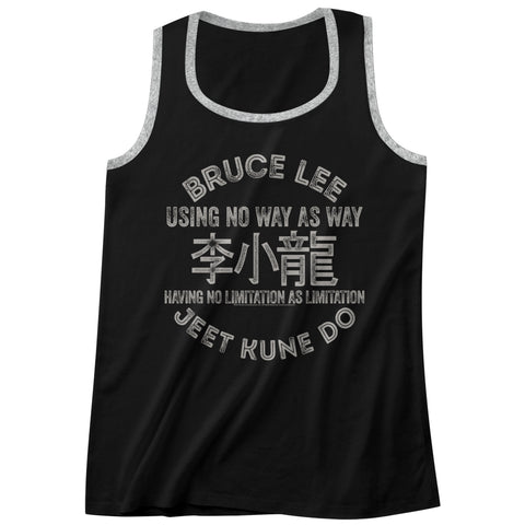 Bruce Lee Symbols Men'S Tank W/Piping