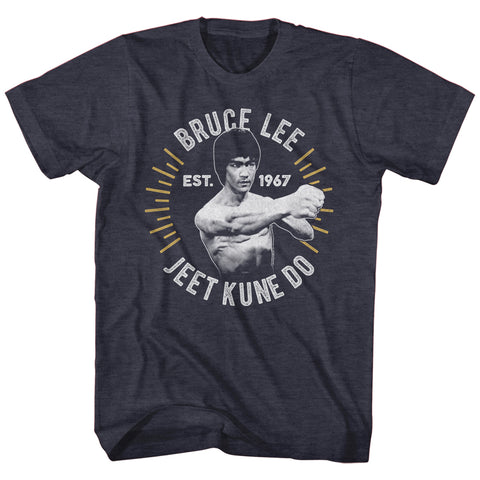 Bruce Lee Circle Burst Men'S T-Shirt
