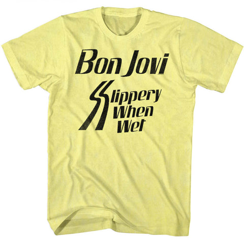 Bon Jovi Slippery When Adult T-Shirt