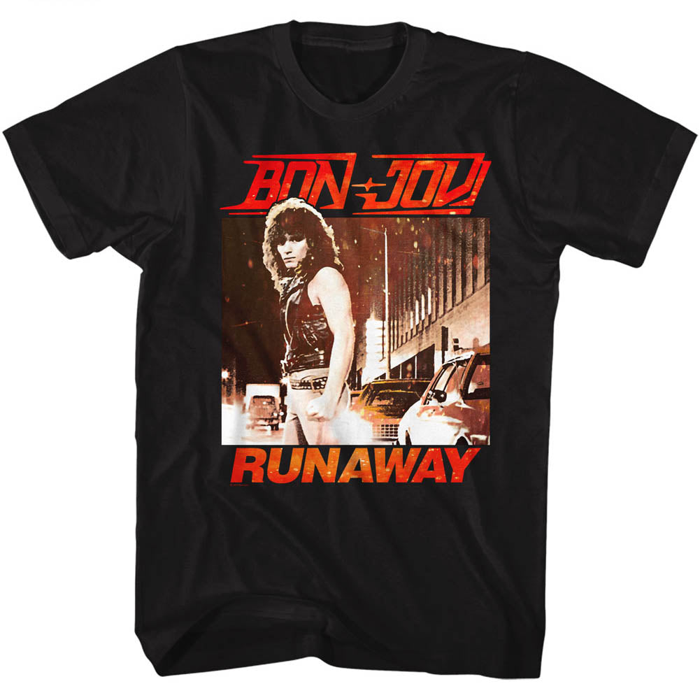 Bon Jovi Runaway Adult T-Shirt